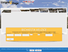 Tablet Screenshot of livignovillage.it